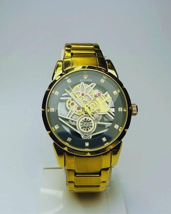 GOLDEN SKELETON MECHANICAL MASTERPIECE